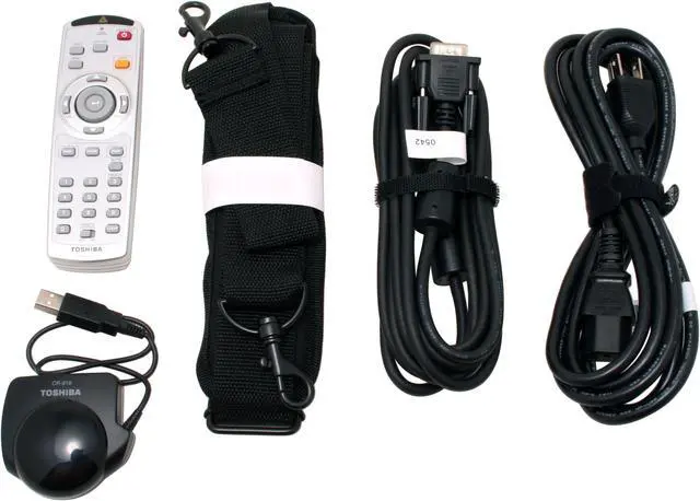 Alt view image 8 of 11 - TOSHIBA TDP-T9U 1024 x 768 2000 lumens DLP Mobile Projector 2000:1 - OEM