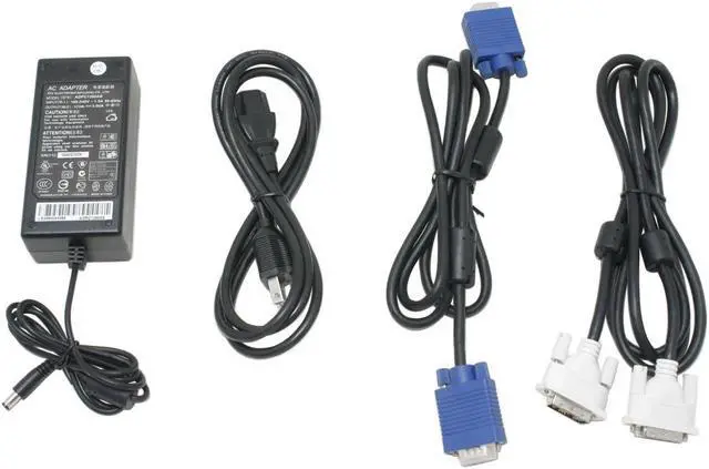 Alt view image 8 of 10 - Rosewill 19" TFT LCD SXGA LCD Monitor 8 ms D-Sub, DVI-D R912E