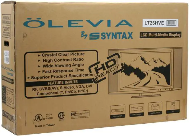 Alt view image 13 of 13 - 26" LCD TV