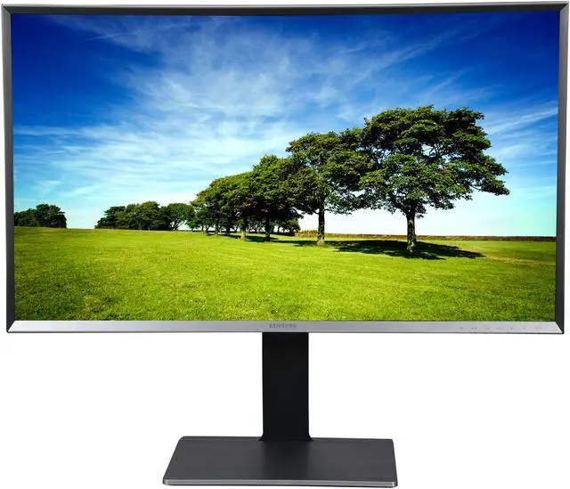 Alt view image 2 of 11 - SAMSUNG U32D970Q Black 31.5" UHD 8ms (GTG) 4K PLS LCD/LED Monitor, 350 cd/m2 DCR Mega Infinity (1000:1), VESA Mountable, HDMI DiplayPort