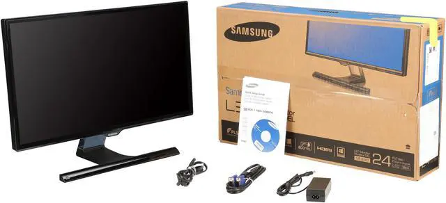 Alt view image 7 of 7 - SAMSUNG 23.6" PLS LCD Monitor 4 ms D-Sub, HDMI SE390 Series S24E390HL