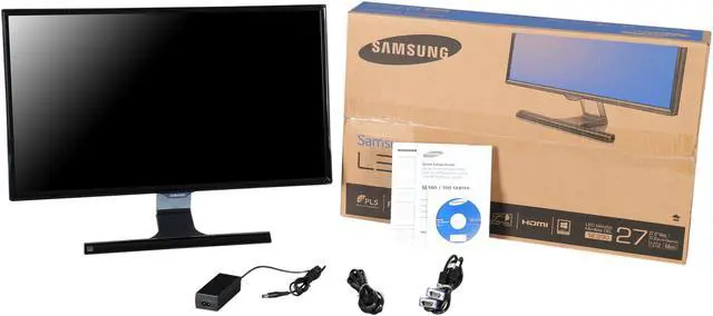 Alt view image 7 of 7 - SAMSUNG 27" PLS LCD Monitor 4 ms D-Sub, HDMI SE390 Series S27E390H