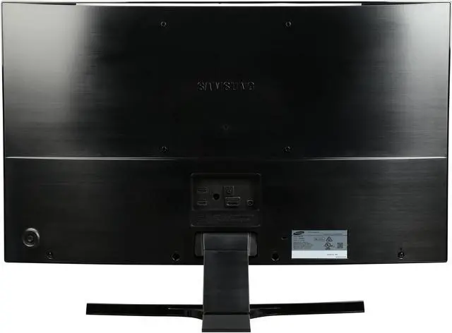 Alt view image 5 of 7 - SAMSUNG S32E590C Glossy Black / Metallic 31.5" Curved  4ms (GTG) HDMI Widescreen LED Backlight LCD Monitor 350 cd/m2 DCR Mega Infinity (5000:1) Built-in Speakers
