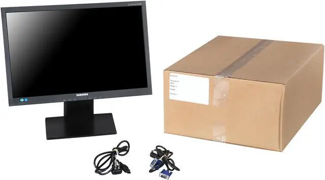 Alt view image 10 of 10 - SAMSUNG 22" LCD Monitor Grade A 5 ms D-Sub, DVI S22A450BW-1