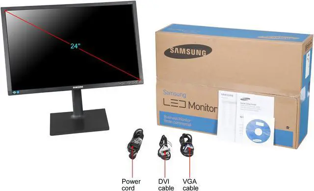 Alt view image 11 of 11 - Samsung S24E650BW 24" LED LCD Monitor - 16:10 - 4 ms