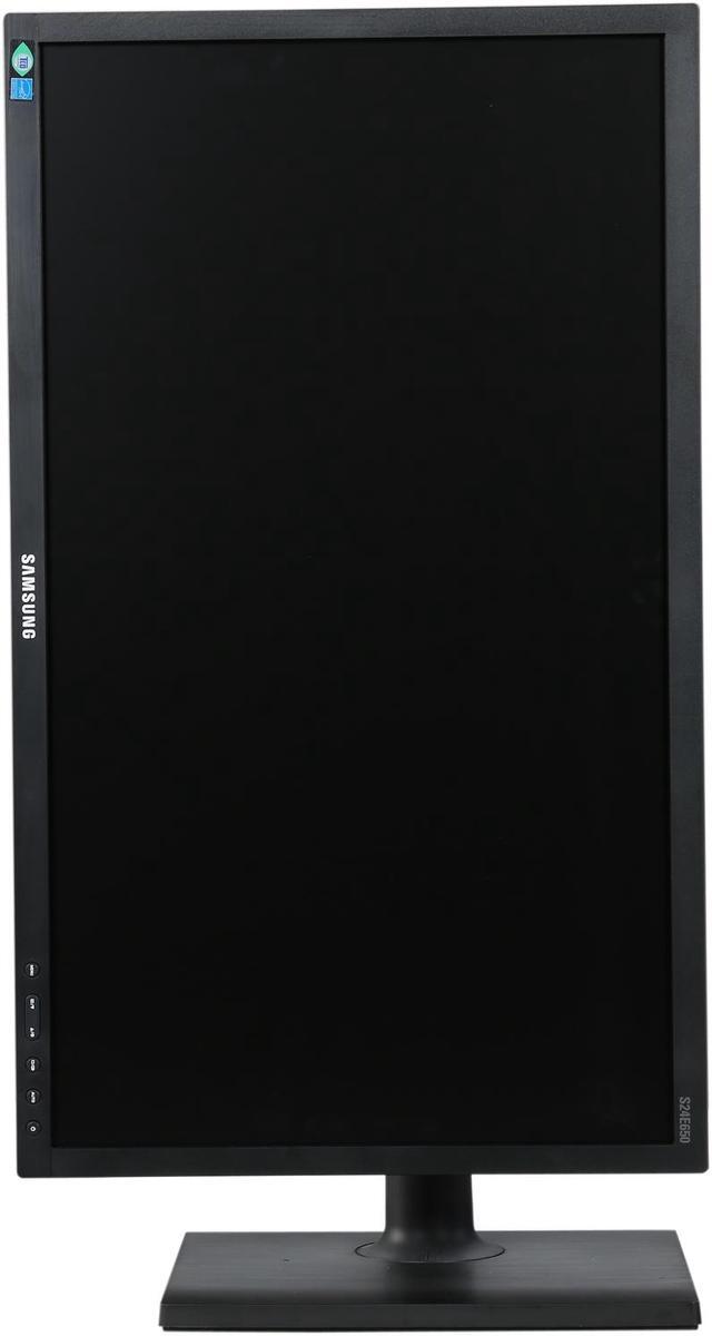 Alt view image 9 of 10 - SAMSUNG 23.6" 60 Hz PLS FHD Height Adjustable Monitor 4 ms D-Sub, HDMI S24E650PL