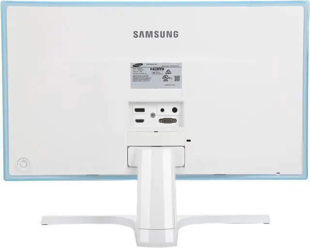 Alt view image 5 of 8 - SAMSUNG S24E370DL Glossy White PLS 23.6" 4ms Widescreen LED Backlight LCD Monitor; Free-Sync Compatible w/ Wireless Phone Charging Capability