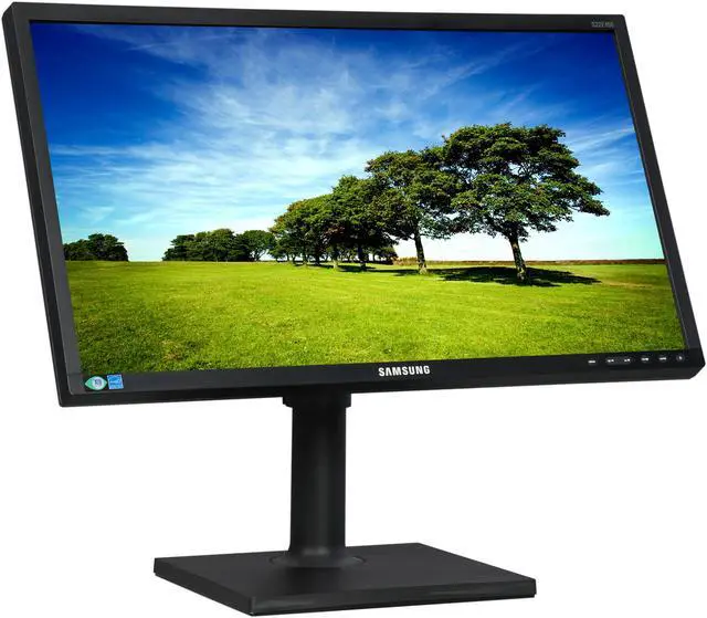 Alt view image 3 of 11 - SAMSUNG S22E450D 22" (Actual size 21.5") Full HD 1920 x 1080 VGA DVI DisplayPort Flicker-Free Eye Saver Technology Backlit LED Monitor