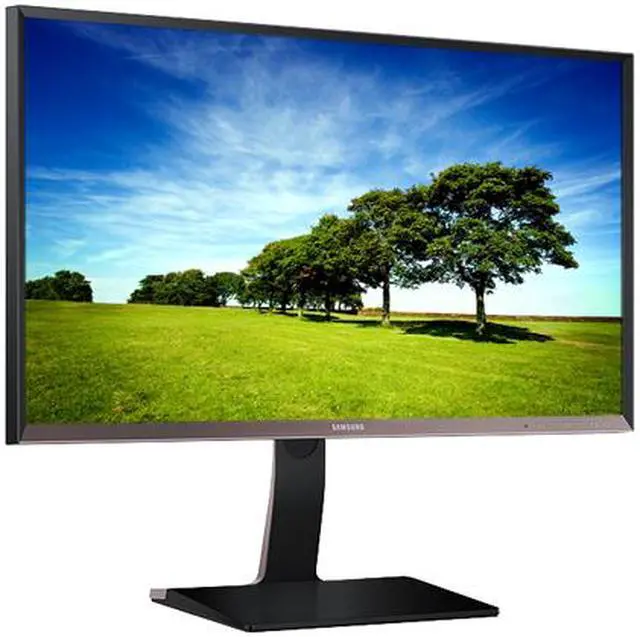 Alt view image 3 of 7 - Samsung S27D850T Black 27" 5ms (GTG) LCD/LED Monitor , 350cd/m2 DCR Mega 8, 100% sRGB Color Compliance, Seamless Multi-Screen Functionality, Height Adjustment, VESA Mountable, DVI HDMI DisplayPort