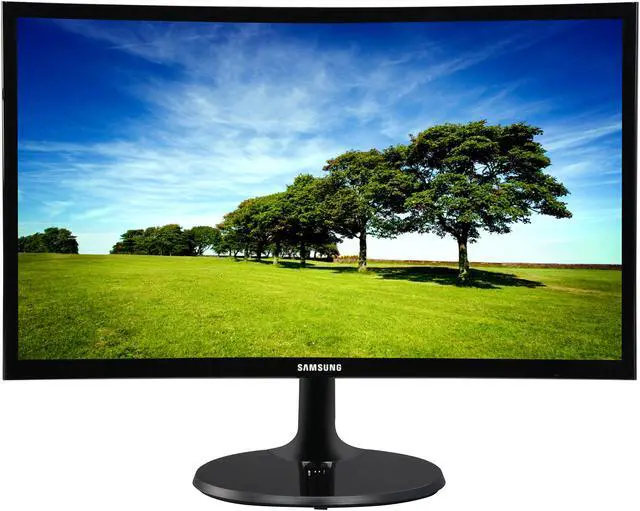 Alt view image 2 of 7 - SAMSUNG 21.5" 60 Hz VA LCD Monitor Curved FreeSync (AMD Adaptive Sync) D-Sub, HDMI C22F390