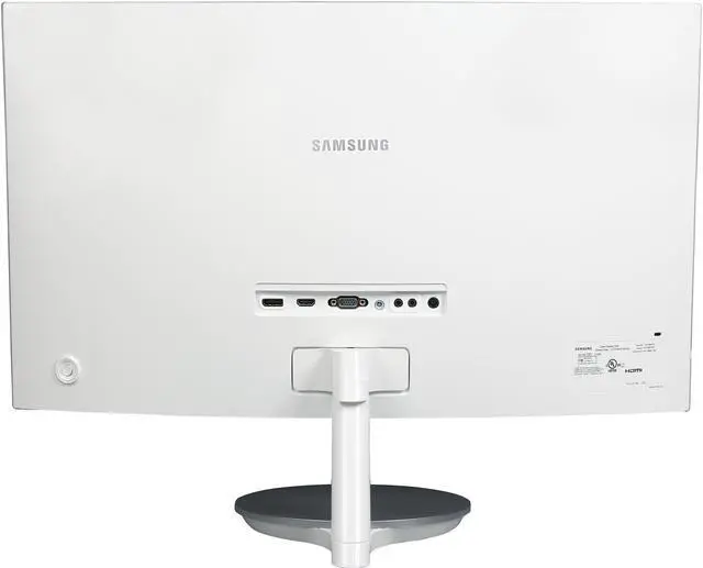 Alt view image 5 of 7 - SAMSUNG 591 Series C27F591 Silver 27" Curved 4ms (GTG) 60 Hz Refresh Rate Widescreen LCD/LED Monitor, AMD FreeSync, 250 cd/m2 DCR Mega Infinity (3000:1), Built-in Speakers, D-Sub HDMI DisplayPort