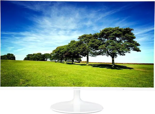Alt view image 2 of 7 - Samsung S32F351 32" LED Ultra-slim Monitor, 1920 x 1080 5ms, HDMIx2, DCR Mega Infinity