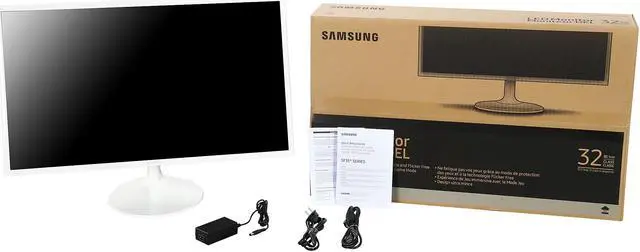 Alt view image 7 of 7 - Samsung S32F351 32" LED Ultra-slim Monitor, 1920 x 1080 5ms, HDMIx2, DCR Mega Infinity