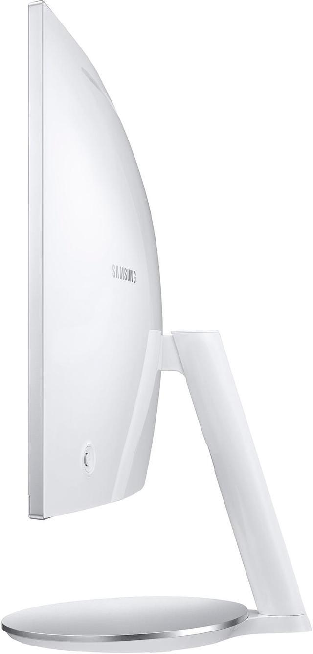 Alt view image 10 of 20 - Samsung C34F791 34" Silver Curved FreeSync Gaming Monitor 3440 x 1440, 21:9 UltraWide, 100 Hz Refresh Rate, 1500R Curvature, Tilt/Height Adjustable, HDMI x 2, DP, USB 3.0