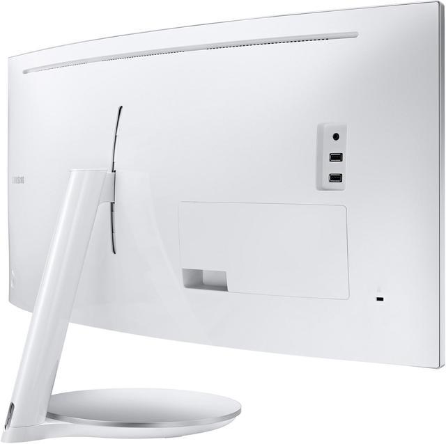 Alt view image 11 of 20 - Samsung C34F791 34" Silver Curved FreeSync Gaming Monitor 3440 x 1440, 21:9 UltraWide, 100 Hz Refresh Rate, 1500R Curvature, Tilt/Height Adjustable, HDMI x 2, DP, USB 3.0