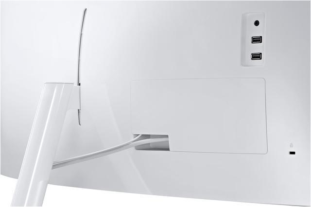 Alt view image 17 of 20 - Samsung C34F791 34" Silver Curved FreeSync Gaming Monitor 3440 x 1440, 21:9 UltraWide, 100 Hz Refresh Rate, 1500R Curvature, Tilt/Height Adjustable, HDMI x 2, DP, USB 3.0