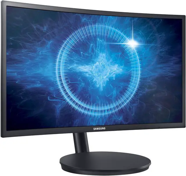 Alt view image 5 of 17 - Samsung C24FG70 24" Black LED LCD HD FreeSync Curved Monitor, 1920 x 1080, 3000:1 Contract Ratio, 250 cd/m2, 178/178 Viewing Angles, DisplayPort, HDMI & VGA