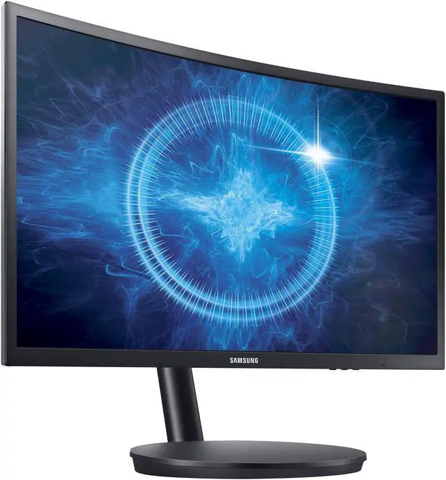 Alt view image 3 of 17 - Samsung C24FG70 24" Black LED LCD HD FreeSync Curved Monitor, 1920 x 1080, 3000:1 Contract Ratio, 250 cd/m2, 178/178 Viewing Angles, DisplayPort, HDMI & VGA
