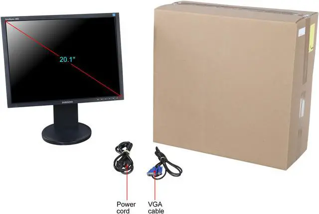 Alt view image 10 of 10 - Samsung SyncMaster 204B 20 Inch LCD