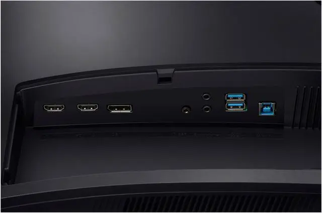 Alt view image 10 of 11 - Samsung CHG70 Series C27HG70 27" 2560 x 1440 (2K) 144Hz 1800R Curved Gaming Monitor, QLED, 1ms (GTG), AMD FreeSync 2, 2xHDMI, DP, USB, VESA Mount, Height/Tilt/Swivel/Pivot Adjustable