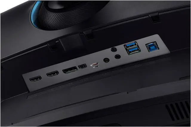 Alt view image 8 of 9 - Samsung CHG90 Series LC49HG90DMNXZA 49" 3840 x 1080 1ms 144Hz 2x HDMI DisplayPort Mini-DisplayPort HDR AMD FreeSync USB Hub QLED Curved Gaming Monitor
