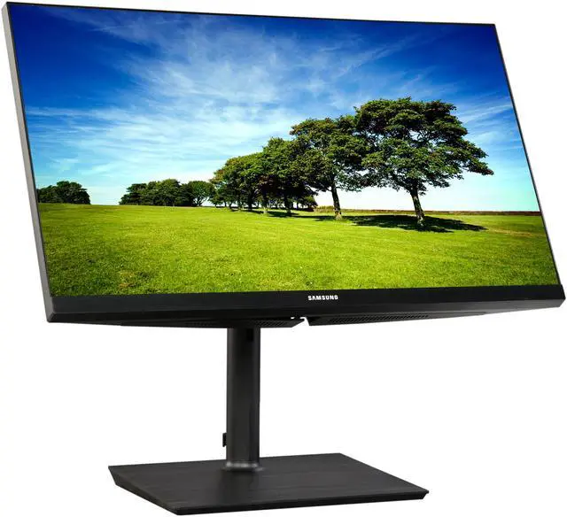 Alt view image 3 of 11 - Samsung SH850 Series S27H850QFN 27" Quad HD 2560 x 1440 2K 60Hz HDMI DisplayPort USB Type-C AMD FreeSync Flicker-Free Eye Saver Mode LED Backlit Height Adjustable PLS Monitor