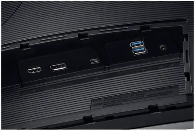 Alt view image 6 of 6 - Samsung 890 Series C34H890 Black 34" Curved 3440 x 1440 WQHD+ sRGB 4ms 100Hz AMD FreeSync Monitor, 300cd/m2, HDMI / DP / USB-C / USB Hub Fully Adjustable Stand, VESA Compatible