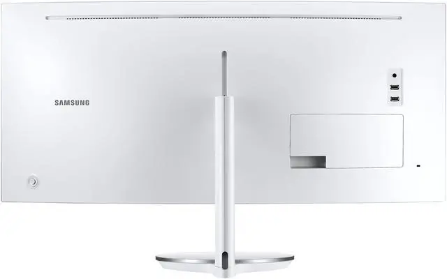 Alt view image 13 of 20 - SAMSUNG CJ79 ViewFinity LC34J791WTNXZA 34" 3440 x 1440 WQHD 2K 100Hz Computer Monitor Thunderbolt 3 Daisy Chain QLED HDMI USB Hub Height Adjustable Stand
