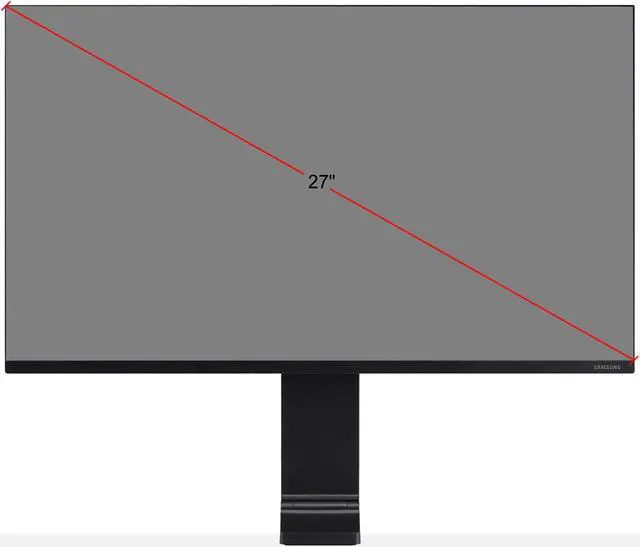 Alt view image 14 of 14 - SAMSUNG The Space Series S27R750Q 27" QHD 2560 x 1440 (2K) 144 Hz HDMI, Mini DisplayPort Monitor with Clamp-type Stand for More Usable Desk Space