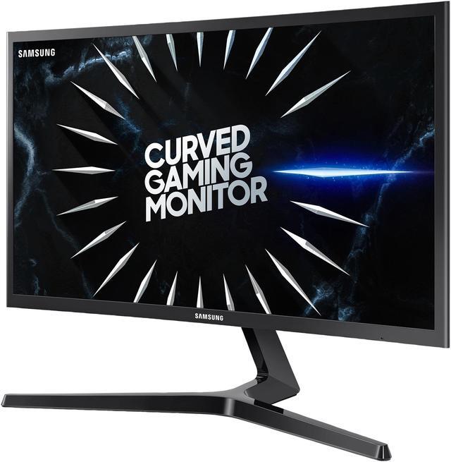Alt view image 5 of 15 - Samsung LC24RG50FQNXZA 24" 1920 x 1080 Full HD Resolution 144Hz HDMI DisplayPort Eye-Saver Mode Flicker-Free Technology LED Backlit Curved Gaming Monitor