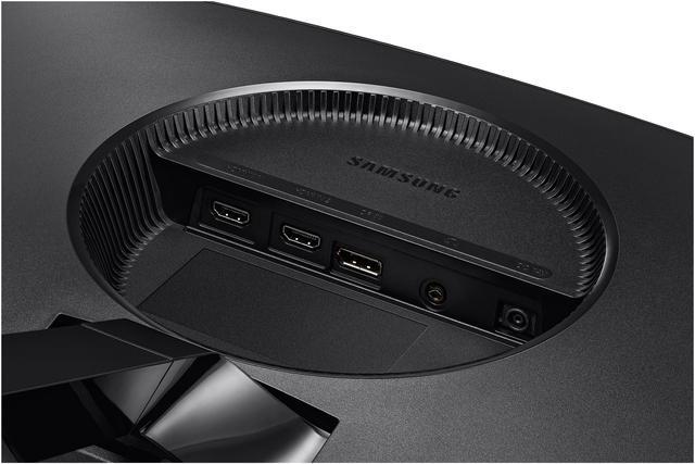 Alt view image 13 of 15 - Samsung LC24RG50FQNXZA 24" 1920 x 1080 Full HD Resolution 144Hz HDMI DisplayPort Eye-Saver Mode Flicker-Free Technology LED Backlit Curved Gaming Monitor