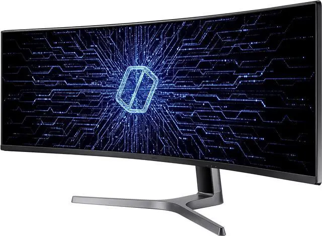 Alt view image 4 of 6 - Samsung CRG9 Series LC49RG90SSNXZA 49" Dual Quad HD 5120 x 1440 Resolution 120Hz HDMI, 2x DisplayPort AMD FreeSync 2 Flicker Free HDR1000 QLED Curved Gaming Monitor