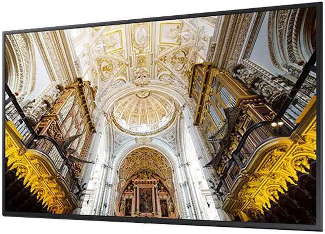 Alt view image 2 of 6 - Samsung QM98N 98" 4K Ultra HD LED Commercial Display with Built-in MagicInfo S6, WiFi, & Bluetooth - OEM