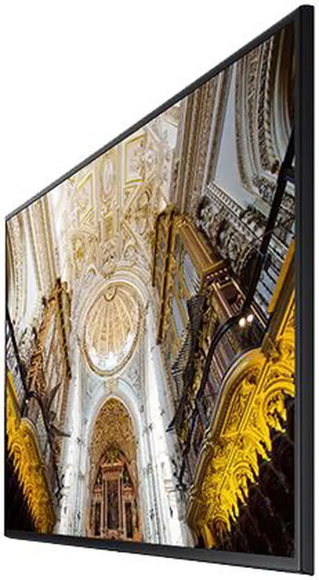 Alt view image 3 of 6 - Samsung QM98N 98" 4K Ultra HD LED Commercial Display with Built-in MagicInfo S6, WiFi, & Bluetooth - OEM