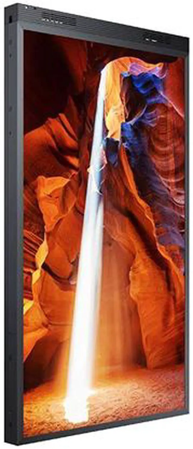 Alt view image 4 of 6 - Samsung OM55N-D 55" Full HD Ultra-high Brightness Semi-outdoor Double-sided Digital Signage Display, 3000nit/1000nit, 24/7, Portrait Only