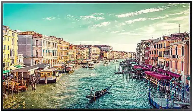 Main image of Samsung QM43R 43" 4K Ultra HD Commercial LCD Display (Cisco Certified Compatible Display), Built-in MagicInfo S6, SSSP 6.0, Speaker, Wi-Fi, Bluetooth, IP5x, 24/7 - LH43QMREBGCXZA