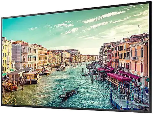 Alt view image 2 of 6 - Samsung QM43R 43" 4K Ultra HD Commercial LCD Display (Cisco Certified Compatible Display), Built-in MagicInfo S6, SSSP 6.0, Speaker, Wi-Fi, Bluetooth, IP5x, 24/7 - LH43QMREBGCXZA