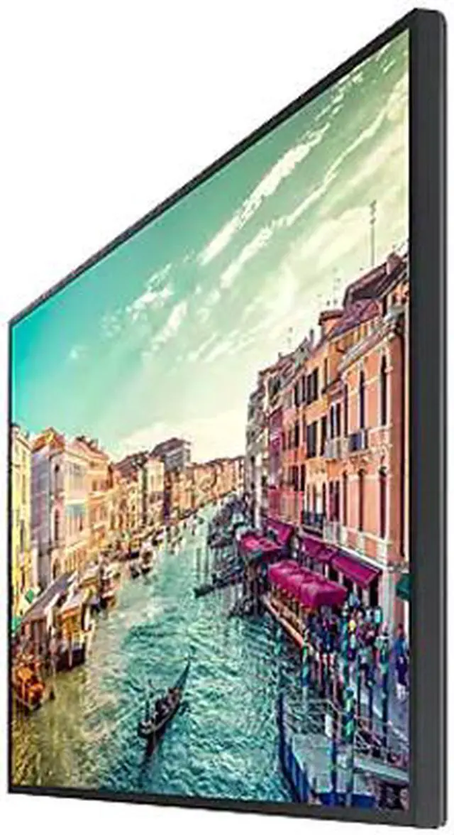 Alt view image 3 of 6 - Samsung QM43R 43" 4K Ultra HD Commercial LCD Display (Cisco Certified Compatible Display), Built-in MagicInfo S6, SSSP 6.0, Speaker, Wi-Fi, Bluetooth, IP5x, 24/7 - LH43QMREBGCXZA
