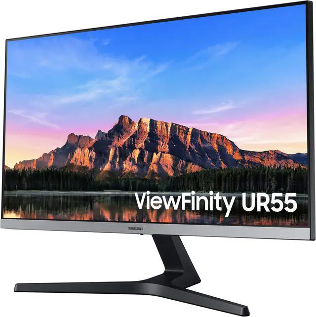 Alt view image 7 of 20 - SAMSUNG UR55 ViewFinity LU28R550UQNXZA 28" UHD 3840 x 2160 (4K) 60 Hz HDMI, DisplayPort AMD FreeSync Flat Panel Monitor