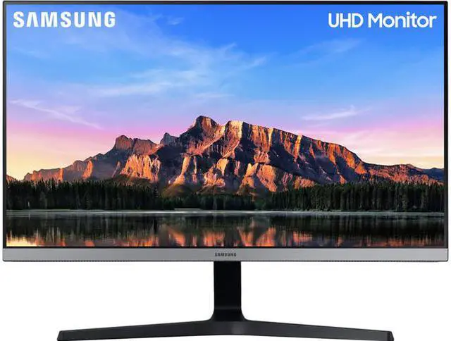 Alt view image 8 of 20 - SAMSUNG UR55 ViewFinity LU28R550UQNXZA 28" UHD 3840 x 2160 (4K) 60 Hz HDMI, DisplayPort AMD FreeSync Flat Panel Monitor