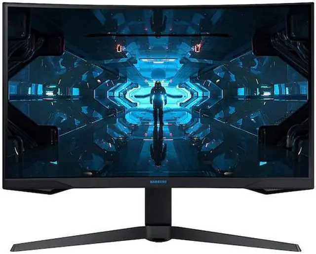 Main image of SAMSUNG Odyssey G7 LC27G75TQSNXZA 27" Quad HD 2560 x 1440 2K 240Hz 1ms 2 x DisplayPort, HDMI G-Sync Compatible Flicker-Free Backlit LED Curved Gaming Monitor