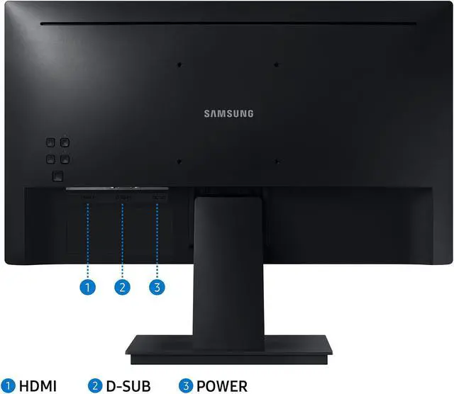 Alt view image 10 of 11 - SAMSUNG S31A Series LS24A310NHNXZA 24" (23.8" Viewable) Full HD 1920 x 1080 VGA HDMI Monitor