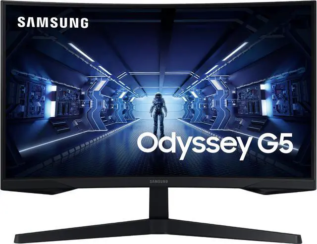 Main image of SAMSUNG Odyssey G5 LC32G57TQWNXDC 32" WQHD 2560 x 1440 (2K) 1 ms (MPRT) 144 Hz HDMI, DisplayPort FreeSync Premium HDR10 Curved Gaming Monitor