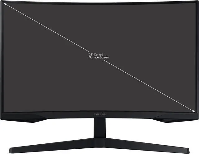 Alt view image 2 of 8 - SAMSUNG Odyssey G5 LC32G57TQWNXDC 32" WQHD 2560 x 1440 (2K) 1 ms (MPRT) 144 Hz HDMI, DisplayPort FreeSync Premium HDR10 Curved Gaming Monitor