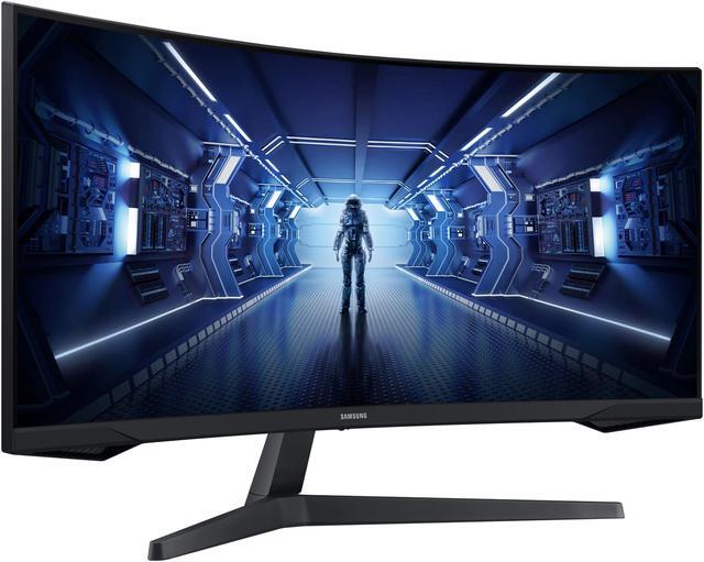 Alt view image 5 of 15 - SAMSUNG Odyssey G5 LC34G55TWWNXZA 34" WQHD 3440 x 1440 (2K) 1ms (MPRT) 165Hz HDR10, HDMI, DisplayPort FreeSync Premium Curved Gaming Monitor