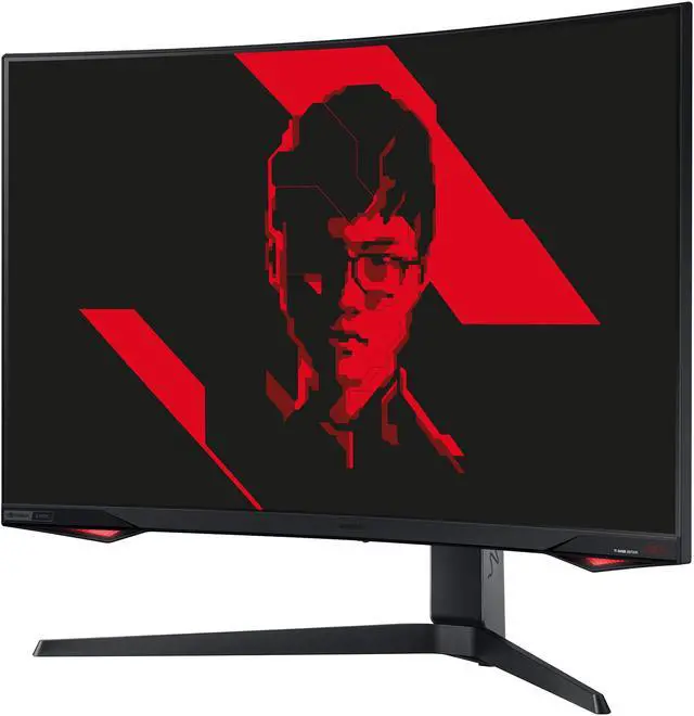 Alt view image 2 of 11 - SAMSUNG Odyssey G7 T1 Faker Edition LC32G77TQSNXZA 32" WQHD 2560 x 1440 (2K) 1 ms (GTG) 240 Hz HDMI, DisplayPort, USB FreeSync Premium Pro and G-Sync Compatible Curved Gaming Monitor