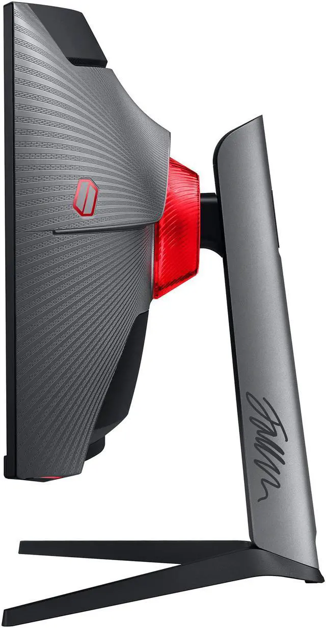 Alt view image 4 of 11 - SAMSUNG Odyssey G7 T1 Faker Edition LC32G77TQSNXZA 32" WQHD 2560 x 1440 (2K) 1 ms (GTG) 240 Hz HDMI, DisplayPort, USB FreeSync Premium Pro and G-Sync Compatible Curved Gaming Monitor