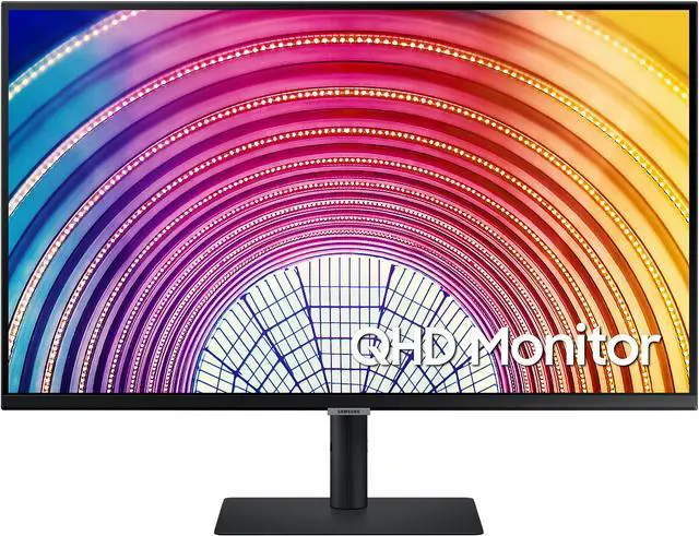 Alt view image 2 of 15 - SAMSUNG ViewFinity S60A LS32A600NWNXGO 32" QHD 2560 x 1440 (2K) 75 Hz HDMI, DisplayPort, USB, Headphone HDR10 AMD FreeSync Monitor