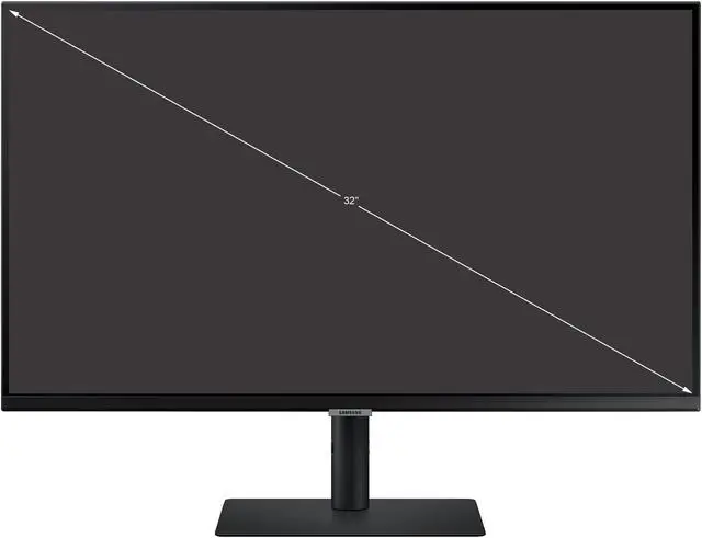 Alt view image 3 of 15 - SAMSUNG ViewFinity S60A LS32A600NWNXGO 32" QHD 2560 x 1440 (2K) 75 Hz HDMI, DisplayPort, USB, Headphone HDR10 AMD FreeSync Monitor