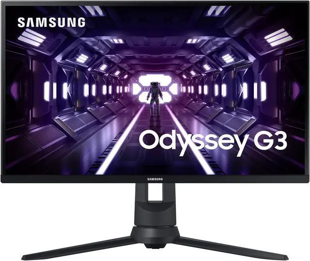 Main image of SAMSUNG Odyssey G3 LF27G35TFWNXZA 27" Full HD 1920 x 1080 1ms (MPRT) 144Hz, D-Sub, HDMI, DisplayPort, Swivel, Pivot, Tilt, Height Adjust VESA AMD FreeSync Premium Gaming Monitor